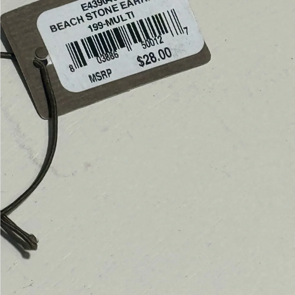 Tommy Bahama Beach Stone Earrings NWT